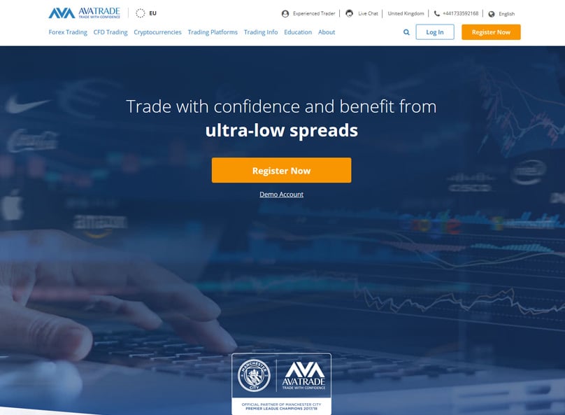 AVATrade Website