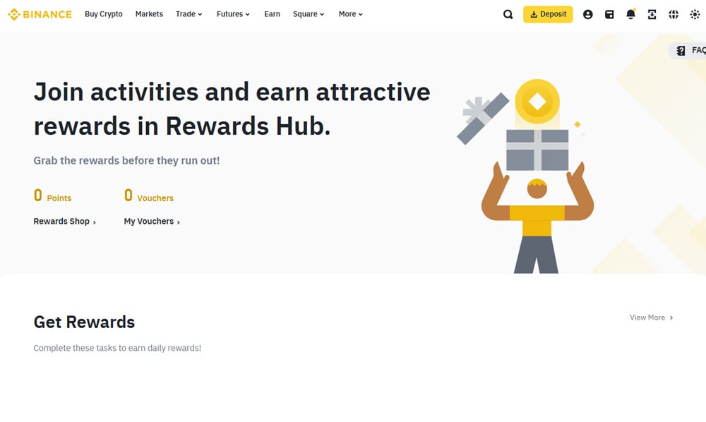 Binance Rewards Hub