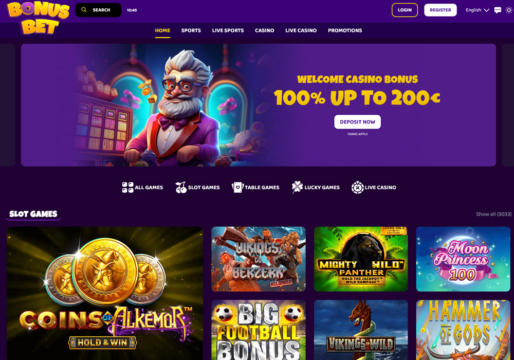 BonusBet Homepage