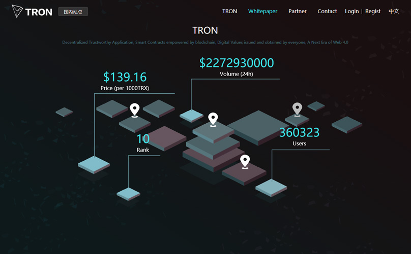 TRON Website