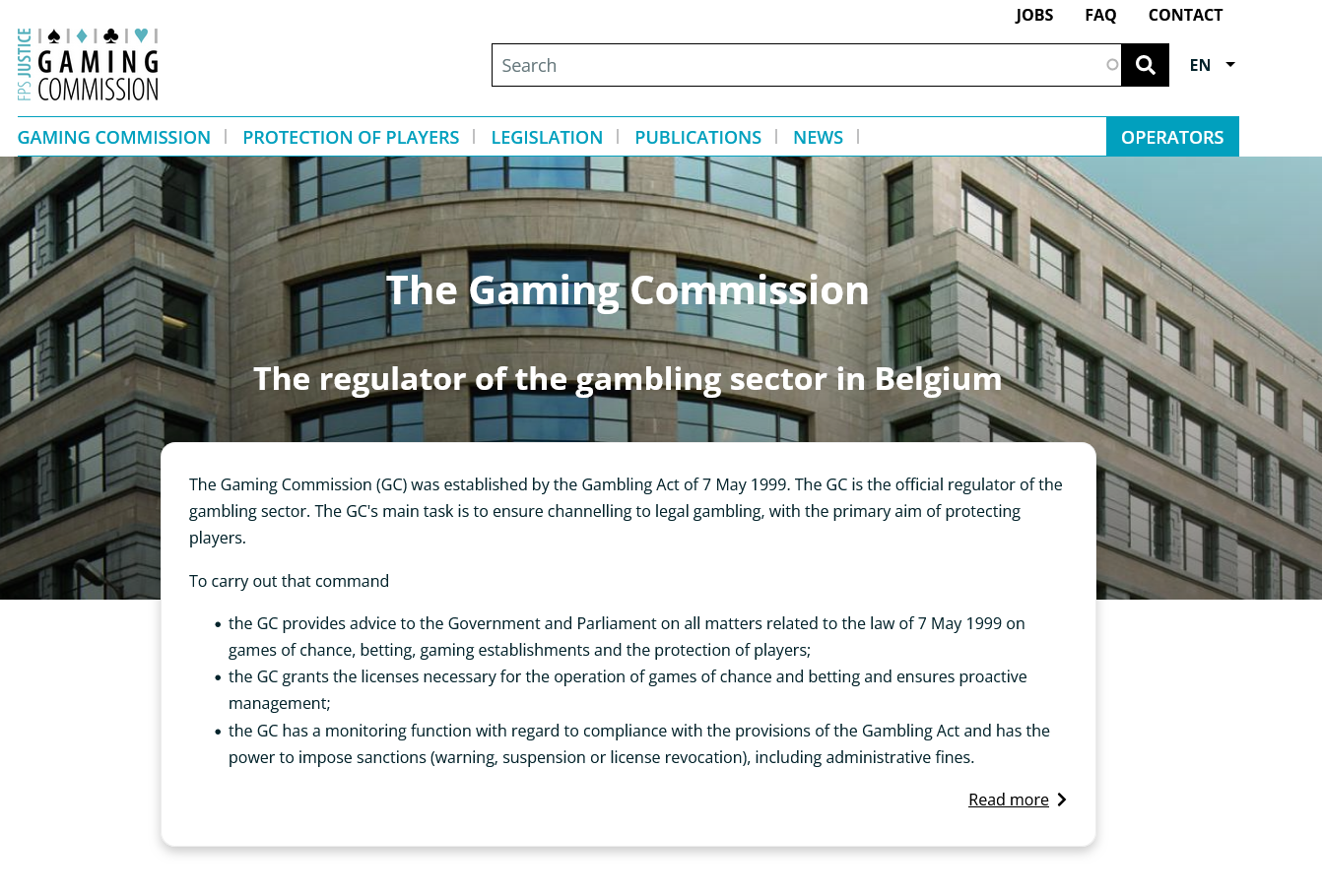 The Belgian Gaming Commission